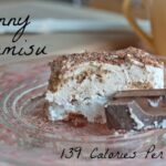 Which dessert has the least calories?