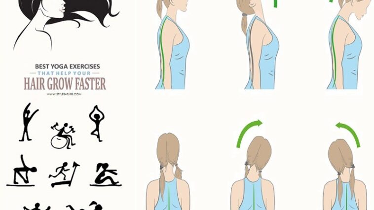 Which exercise is best for hair growth?