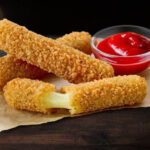 Which fast food sells mozzarella sticks?