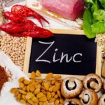 Which food has more zinc?