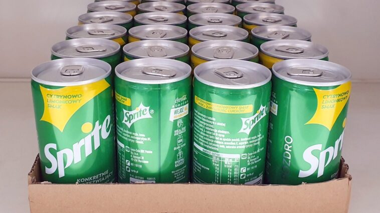 Which has less sugar Sprite or 7Up?