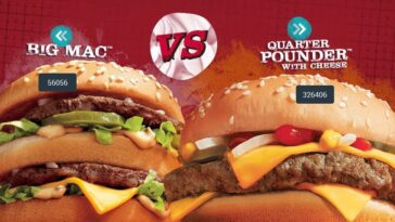 Which is better Big Mac or Quarter Pounder with Cheese?