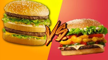 Which is bigger Whopper or Big Mac?