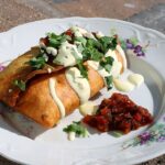 Which is healthier a burrito or chimichanga?