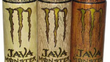 Which is worse coffee or monster?
