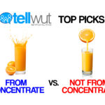 Which juice is better from concentrate or not?