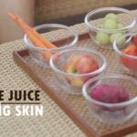 Which juice will give glowing skin?