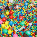 Who invented ball pits?