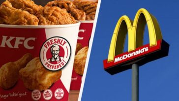 Who is bigger KFC or Mcdonalds?