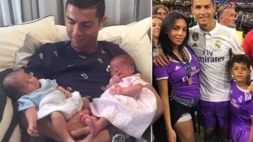 Who is the mother of Ronaldo's twins?