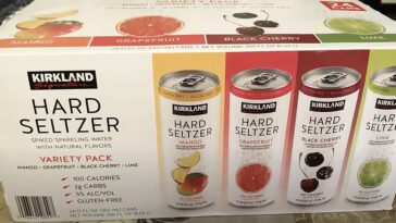 Who makes Costco seltzer water?