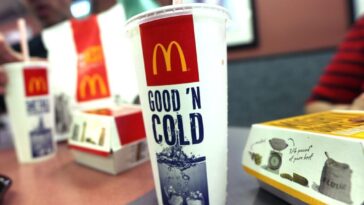 Who makes McDonald's orange drink?