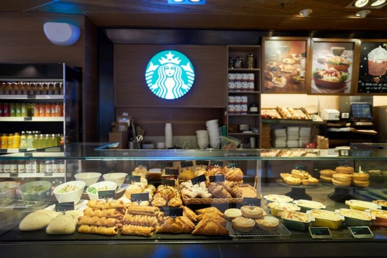 Who makes the baked goods for Starbucks?