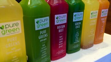 Who owns pure green juice?