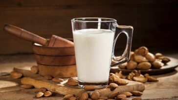 Who should not drink almond milk?