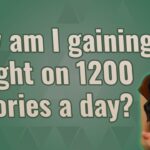 Why am I gaining weight on 1300 calories?