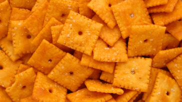 Why are Cheez Its orange?