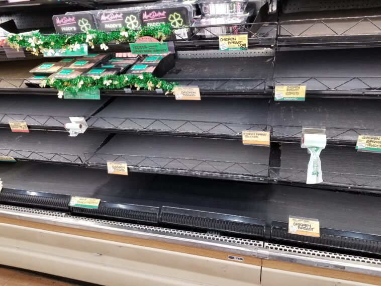 Why are Trader Joe's shelves bare?