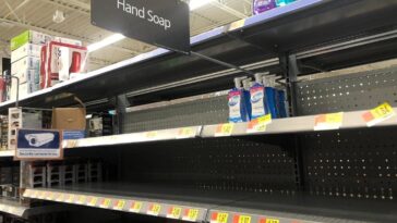 Why are Walmart's shelves empty?