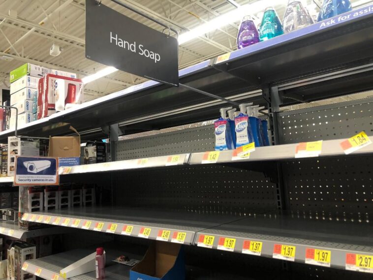 Why are Walmart's shelves empty?