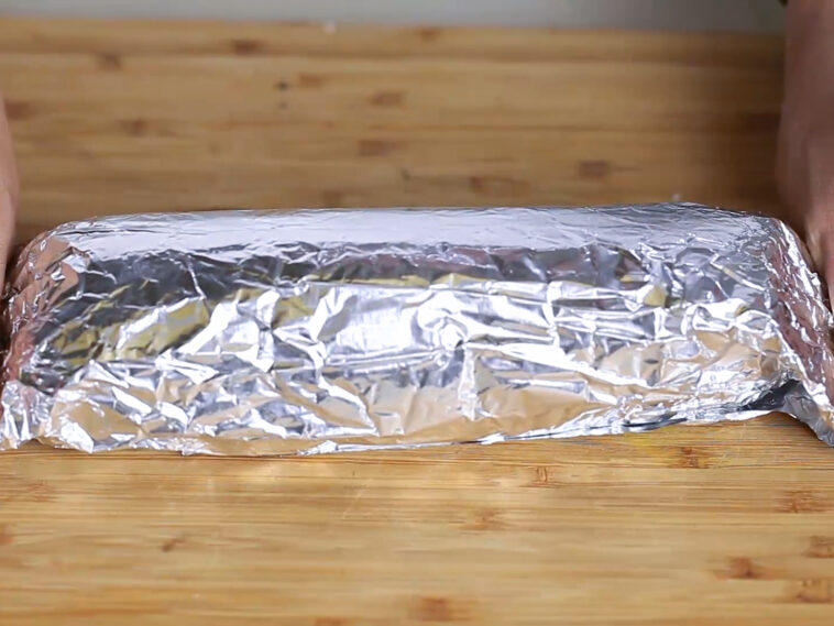 Why are burritos wrapped in foil?