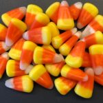 Why are candy corns shiny?