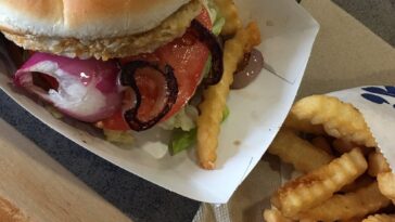 Why are grilled onions not vegetarian?