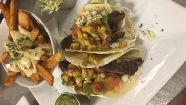 Why are radishes served with tacos?