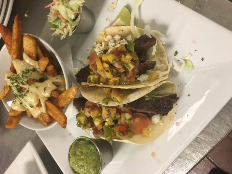 Why are radishes served with tacos?