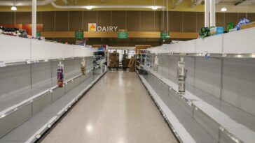 Why are the stores empty 2021?