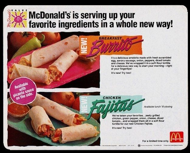 Why did McDonald's stop selling chicken wraps?