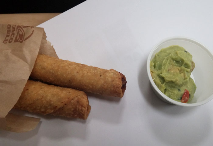 Why did Taco Bell get rid of rolled chicken tacos?