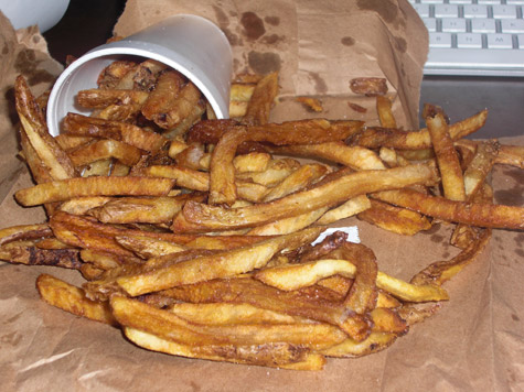 Why do 5 guys give you so many fries?
