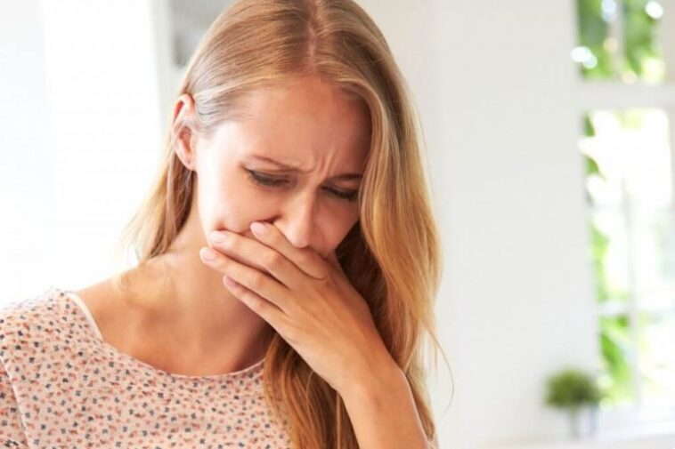 Why do I feel sick after drinking eggnog?