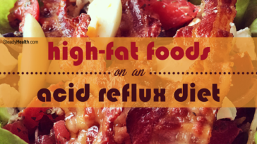 Why do I get heartburn when I eat fast food?