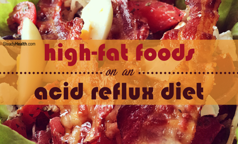 Why do I get heartburn when I eat fast food?