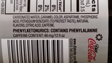 Why do they put phenylalanine in soda?