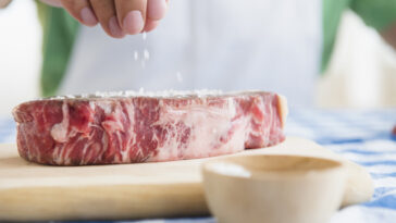 Why do you salt meat before cooking?