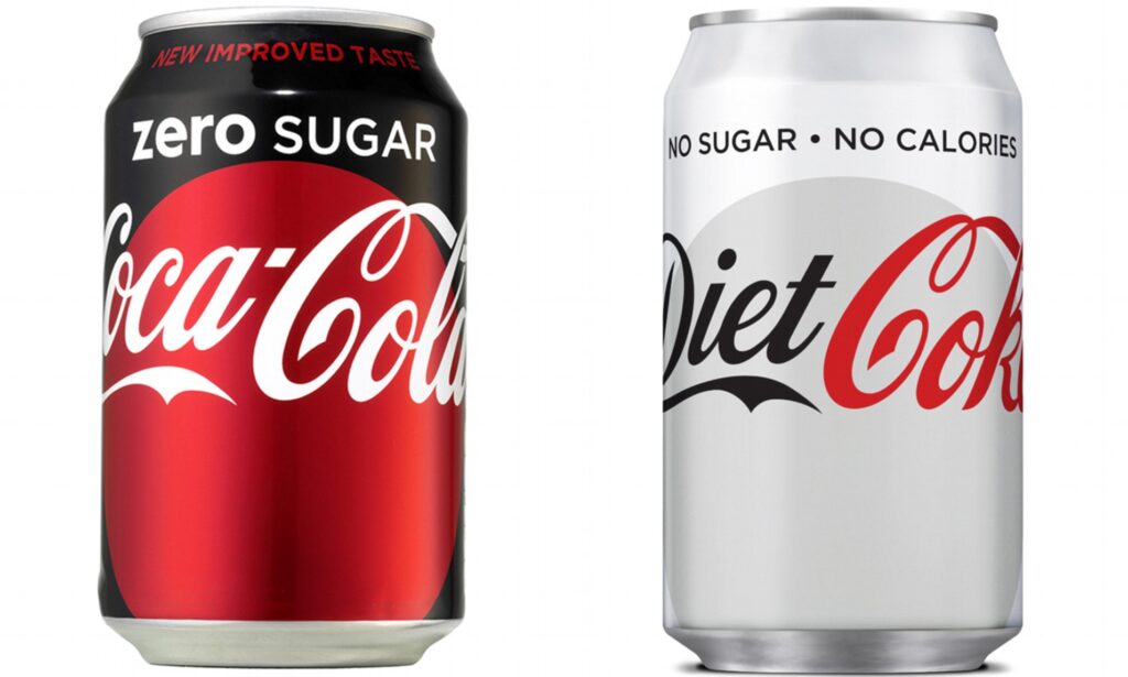 Why does Coke Zero taste different than Diet Coke?