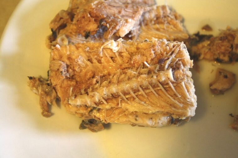 Why does my canned salmon have bones in it?