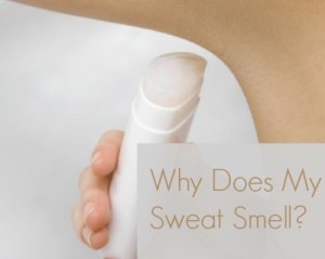 Why does my sweat smell of garlic?