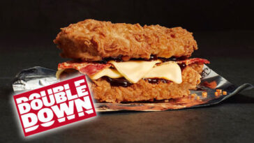 Why is Double Down burger not available?