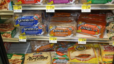 Why is Ezekiel bread kept frozen?