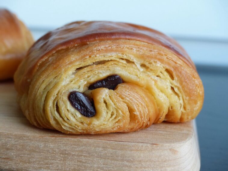 Why is it pain au chocolat?