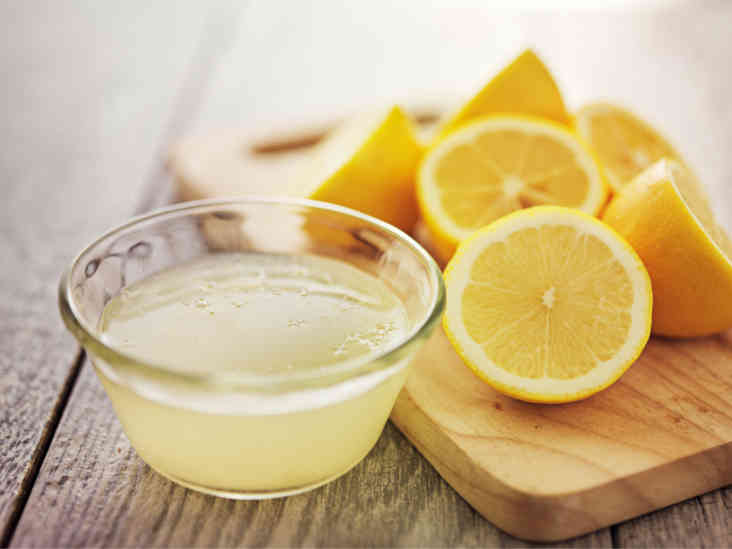 Why is lemon juice a weak acid?