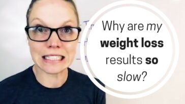 Why is my weight loss so slow?