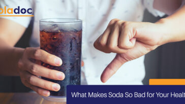 Why is soda not healthy?