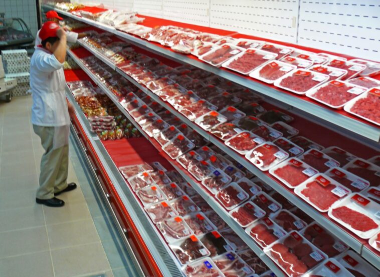 Why is supermarket meat so red?