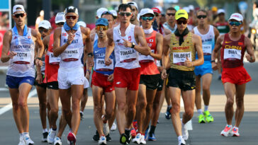 Why is the 50km race walk leaving the Olympics?