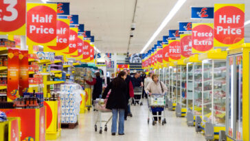 Why is there no bottled water in Tesco?